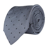 Kovove The Radiance Square Grey Necktie For Men