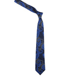 Kovove The Paisley Fever Blue Necktie For Men