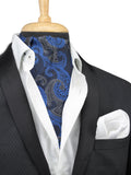 Kavove The Paisley Fever Blue Cravat