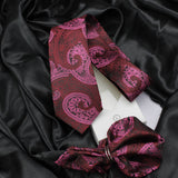 Neck Tie and Pocket Square Set for Men