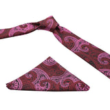 Neck Tie and Pocket Square Set for Men