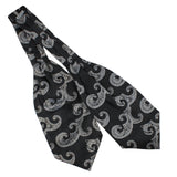 Kavove The Paisley Fever Black Cravat