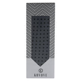 Kovove The Graceful Polka Dot Grey Necktie For Men