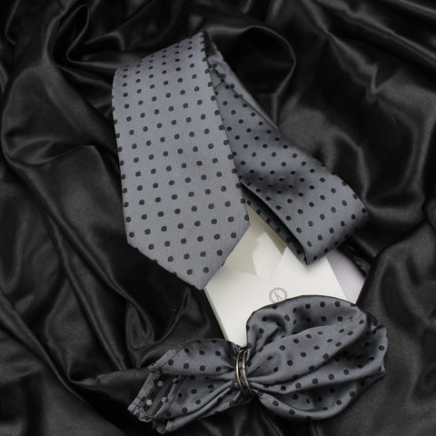 Neck Tie and Pocket Square Set for Men