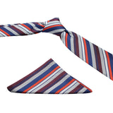 Neck Tie and Pocket Square Set for Men