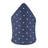 Kovove The Polka Paradise Blue Pocket Square For Men