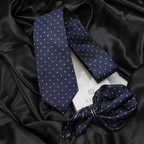 Neck Tie and Pocket Square Set for Men