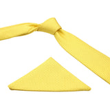 Neck Tie and Pocket Square Set for Men