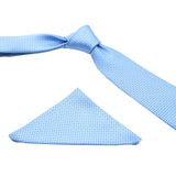 Neck Tie and Pocket Square Set for Men