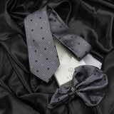 Neck Tie and Pocket Square Set for Men