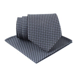 Neck Tie and Pocket Square Set for Men