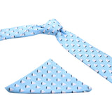 Neck Tie and Pocket Square Set for Men