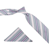 Neck Tie and Pocket Square Set for Men