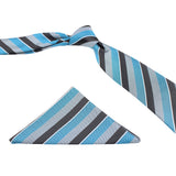 Neck Tie and Pocket Square Set for Men