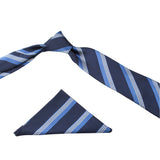 Neck Tie and Pocket Square Set for Men