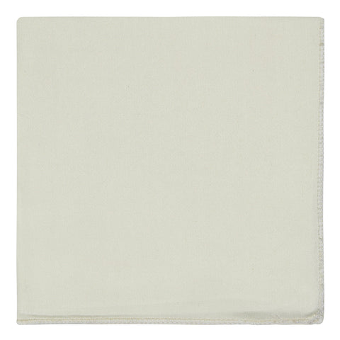 Kavove The Solid Rage Cream Pocket Square
