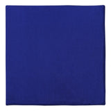 Kavove The Midnight Solid Blue Pocket Square