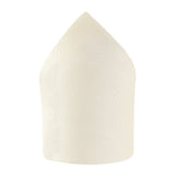 Kavove The Midnight Solid Cream Pocket Square