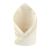 Kavove The Midnight Solid Cream Pocket Square