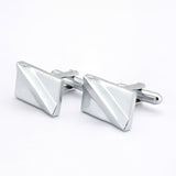 Kavove The Hypnotic Rage Silver Cufflink For Men