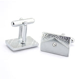 Kavove The Bling Rover Silver Cufflink For Men