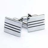 Kavove The Classic Rebel Silver Cufflink For Men