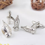 Peluche The Writer's choice - Cufflink and Lapel Pin Set Brass, Metal