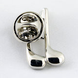 Peluche The Musical Note Cufflink and lapel Pin Set