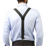 Peluche Blood Diamond Black Suspender for Men