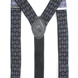 Peluche Blood Diamond Black 6 Clips Suspender