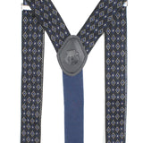 Peluche Blood Diamond Black & Blue 6 Clips Suspender